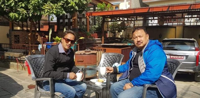 क्षेत्र नं ३ प्रदेश ‘क’ को सभापतिका उम्मेदवार चन्द्रदीप लामा काजुलाइ पुजन श्रेष्ठद्वारा अग्रिम बधाई तथा शुभकामना