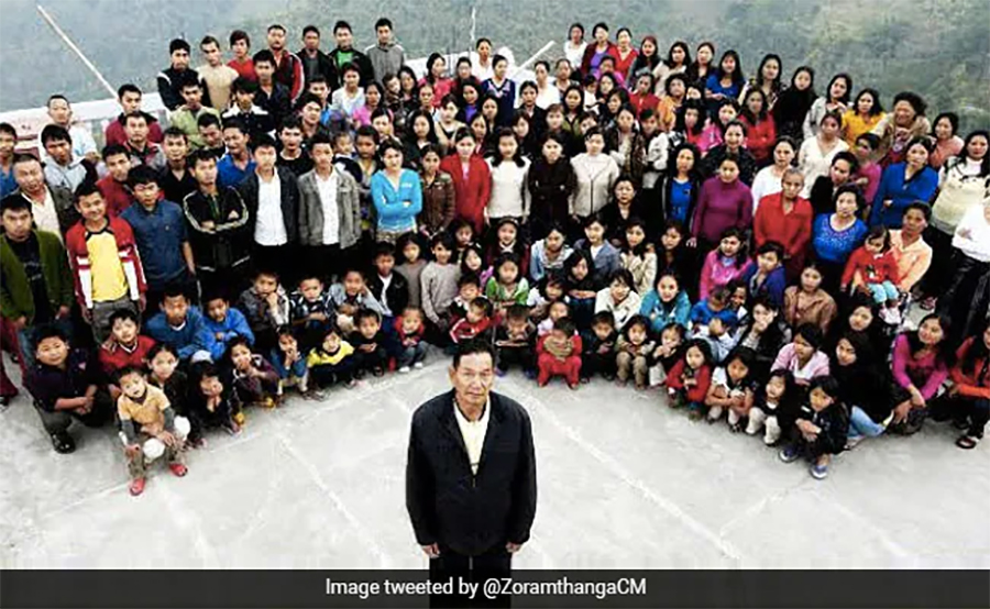 दुनियाँकै ठूलो परिवारका घरमुलीको निधन : ३८ पत्नी, ८९ छोराछोरी